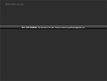 Tablet Screenshot of blockx.com