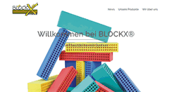 Desktop Screenshot of blockx.de